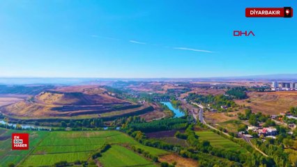 Diyarbakır’da 8 bin yıllık Hevsel Bahçeleri sonbaharda renk cümbüşüne büründü