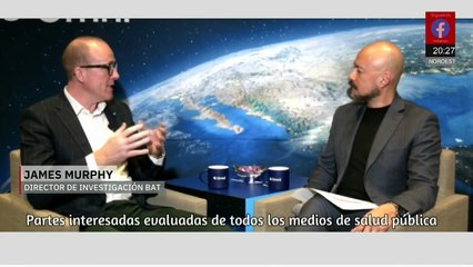 James Murphy explica los mitos y consecuencias del vapeo en entrevista con MILENIO TELEVISIÓN