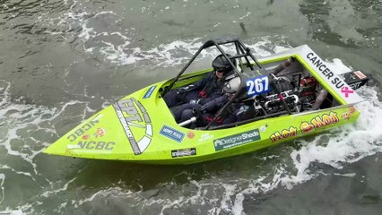 V8 Superboats in Full Fury: Envious Racing's Green Rocket Blasts the Nerang River at Gold Coast 500!