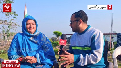 ناگروٹہ ضمنی انتخاب: انسانیت اور ترقی کے نعرے پر یقین، مذہب کے نام پر سیاست نہیں کرتے: نیشنل کانفرنس کی امیدوار شمیم بیگم