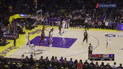 Doncic wows the crowd with two magic dimes