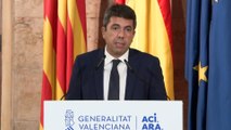 Mazón dimite como presidente de la Generalitat