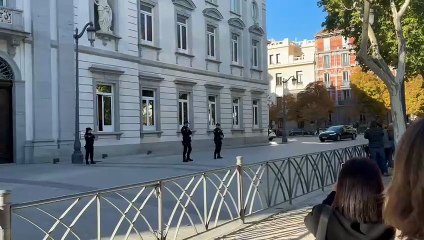 El fiscal general del Estado llega al Supremo para la primera sesión de su juicio