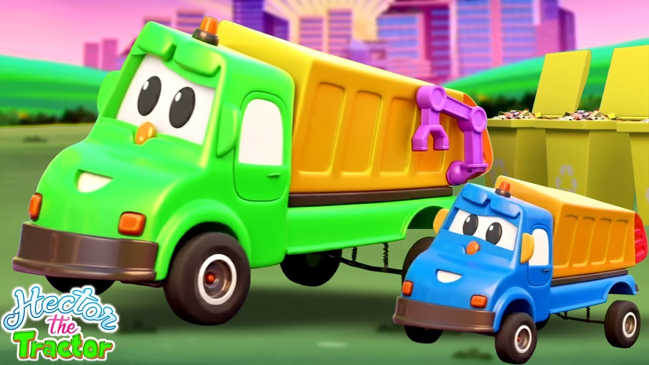 4K Wheels on the Garbage Truck | Kids TV Channel | Nursery Rhymes & Cartoon Videos for Kids,