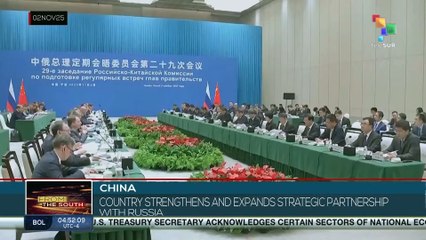 China: Country strengthens and expands strategic partnership with Russia