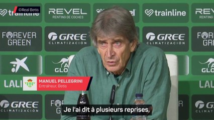 Pellegrini : "Antony doit progressivement retrouver sa meilleure forme"