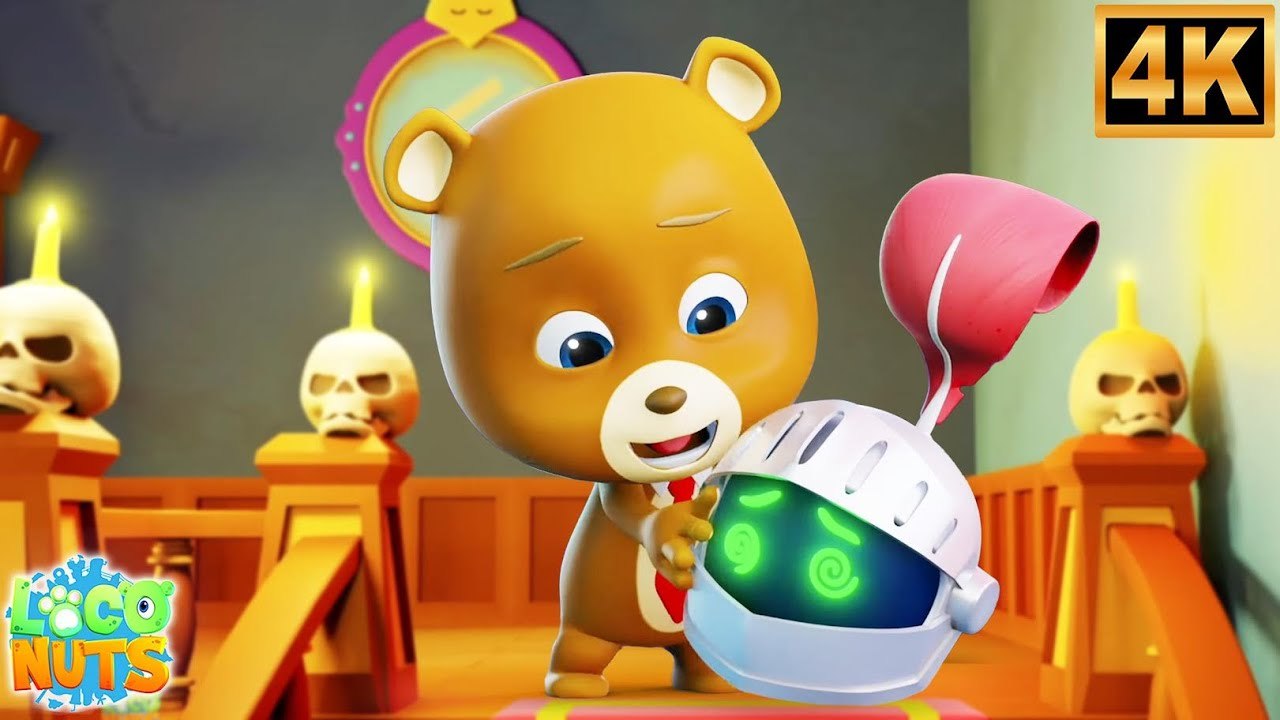 Who Will Save The Knight? 👻 Haunted House Adventure | Halloween Nursery Rhymes for Kids | 4K Cartoon Video