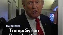 Trump: Syrian President ‘Doing A Very Good Job’