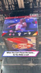 Woman Makes Whole Loaf Sandwich at Basketball Game — Crowd Loves It! 😂🥪|| Heartsome 💖