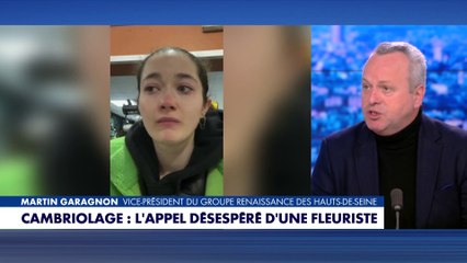 Cambriolage d’une fleuriste : «Si les personnes se sentent libres de voler, c’est que la sanction en face n’est pas assez dissuasive», estime Martin Garagnon