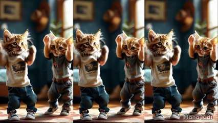 Funny Dancing Cat Lihat Kebunku - Dancing cat - Cute Cat - Cat Funny - HANA KIDS 01