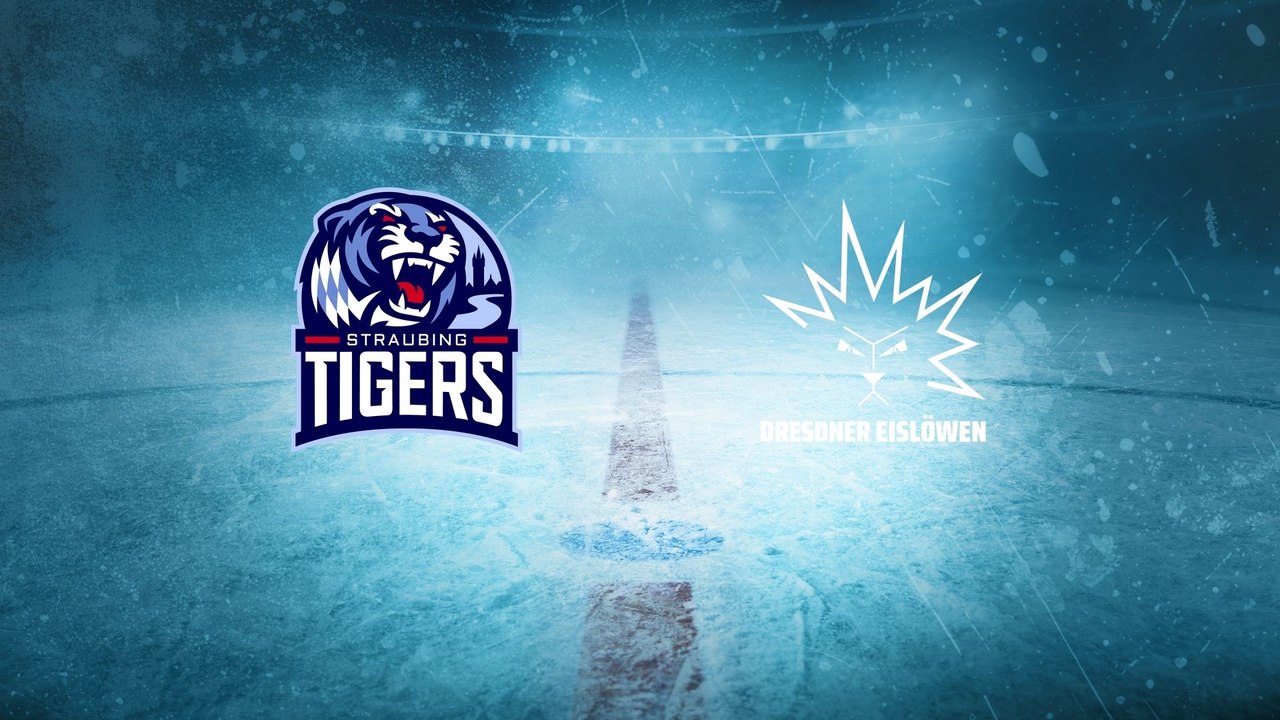 Highlights von Straubing Tigers - Dresdner Eislöwen