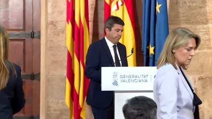 Así ha anunciado Carlos Mazón su dimisión