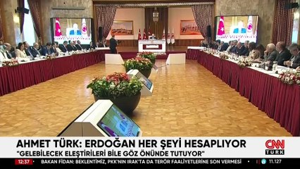 Ahmet Türk'ten 'terörsüz Türkiye' açıklaması: Erdoğan her şeyi hesaplıyor