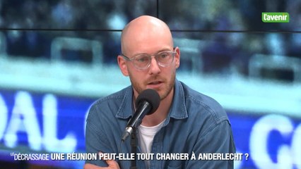 Une réunion peut-elle tout changer à Anderlecht ?