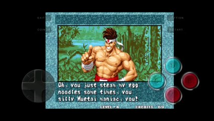 Fatal Fury 3 Joe Higashi vs Blue Mary Joe Higashi é derrotado por Blue Mary