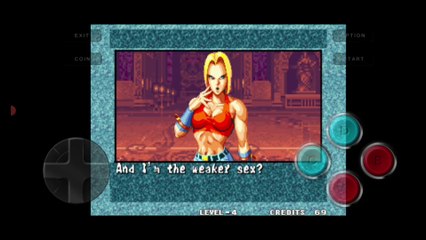Fatal Fury 3 Joe Higashi vs Blue Mary Joe Higashi é derrotado por Blue Mary