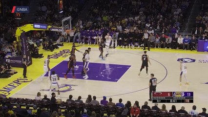 Lakers - Dončić, Bronny James et Smart font le show lors de la victoire contre le Heat