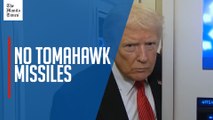 Trump says he is not mulling giving Ukraine Tomahawk missiles