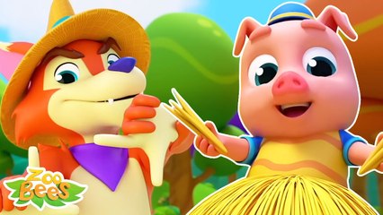 Les Trois Petits Cochons 4K | Contes pour Enfants | Kids TV Française | Chansons et Histoires pour Bébés