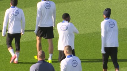 PSG - Dembélé bien présent à l’entraînement, sous les yeux de Luis Campos et Nasser