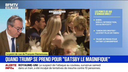 ÉDITO - Donald Trump organise une fête de Halloween sur le thème de "Gatsby le magnifique"