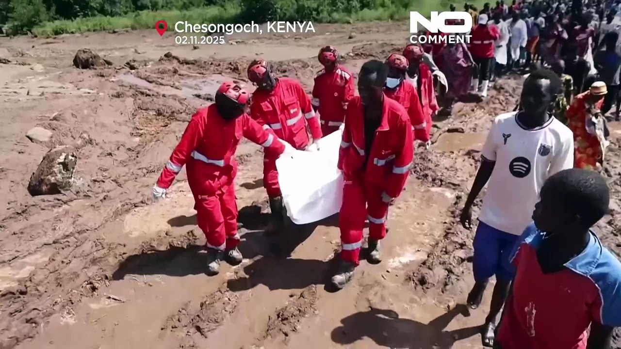 Kenya : le bilan du glissement de terrain atteint 26 morts, les crues soudaines stoppent les secours
