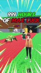 999 Hours of MAX LUCK In Steal A Brainrot NEW Update 🙏💀 #stealabrainrot #roblox