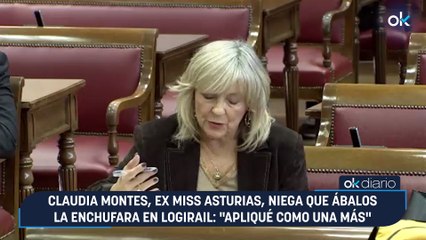 Claudia Montes, ex Miss Asturias, niega que Ábalos la enchufara en Logirail: "Apliqué como una más"