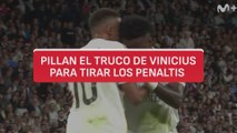 EL TRUCO DE VINICIUS TIRANDO PENALTIS