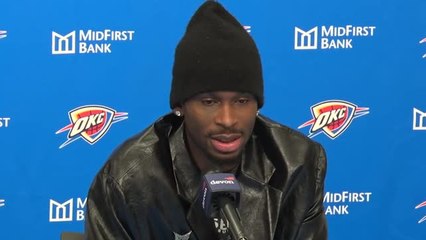 Thunder - Gilgeous-Alexander : ''Nous sommes clairement une meilleure équipe qu'il y a un an''