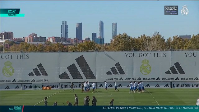 El entrenamiento completo del Real Madrid previo al Liverpool vs Real Madrid de Champions League