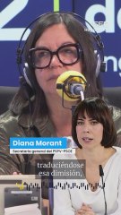 Diana Morant, tras la dimisión de Mazón