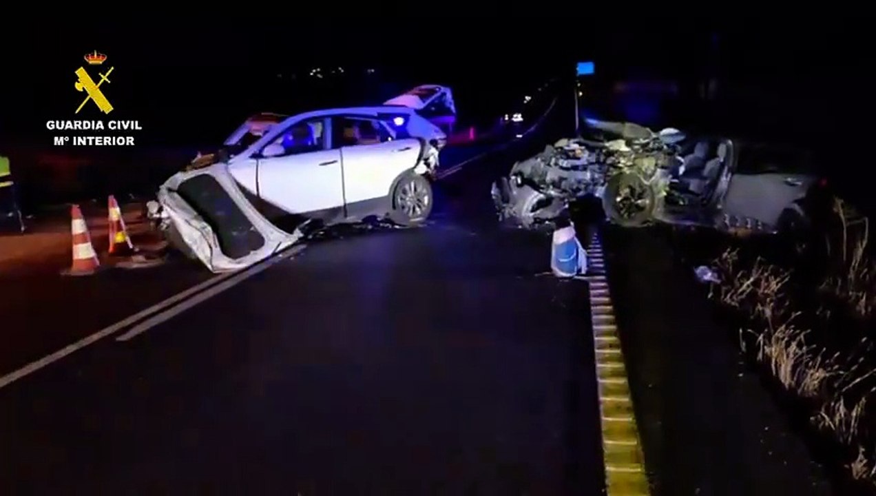 Un fallecido y 6 heridos en un accidente múltiple en Foncea