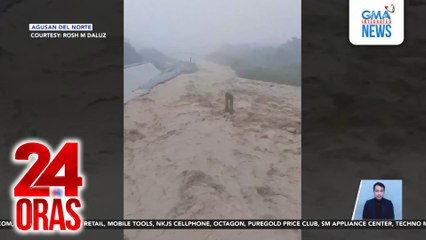 Ilang lugar sa probinsya, binaha hanggang baywang kaya ‘di madaanan ang ilang kalsada | 24 Oras