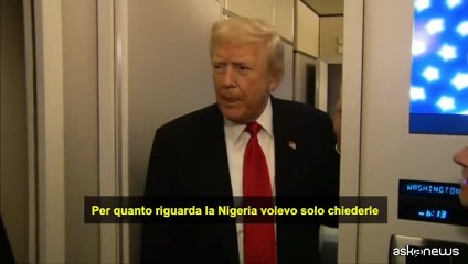 Trump non esclude possibilità di intervento militare in Nigeria