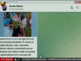 Pdte. Maduro: Nadie nos quitará la oportunidad de vivir y ser parte del "Siglo de los Pueblos"