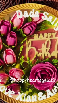 These gelatin art cakes are pure magic! 🍰✨ Start this creative dessert business from home — low investment, high profit, and guaranteed to go viral on Instagram. Would you try this? 👇 Follow Craftly for more small business Reacts | DIY videos | crafts