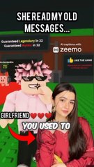 MY EX GIRLFRIEND She Read My ALL Old Messages... #roblox #robloxrant @maizenofficial