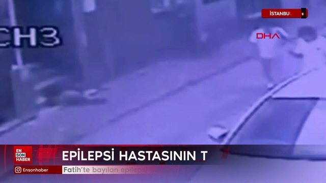 Fatih’te bayılan epilepsi hastasının telefonunu çaldı