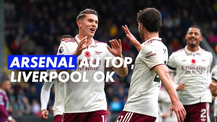 Premier League : Arsenal en patron, Liverpool reprend des couleurs