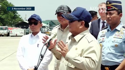 [FULL] Keterangan Prabowo usai Serahkan Pesawat Airbus A400M ke TNI: Perkuat Misi Kemanusiaan