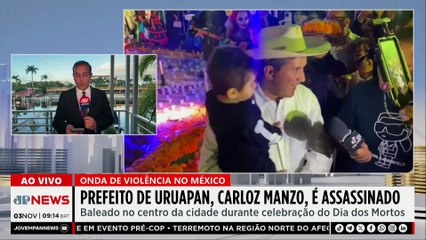 Prefeito de Uruapan é morto a tiros durante celebração do Dia dos Mortos
