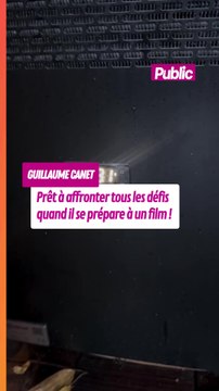 Guillaume Canet : Bain d'eau glacé et préparation à la chute libre. Mais que nous prépare-t-il ?