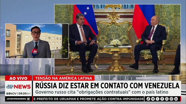 Rússia e Venezuela reforçam laços em meio a tensões com os EUA; Motta e Vilela comentam
