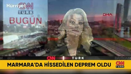 İstanbul'da hissedilen bir deprem meydana geldi
