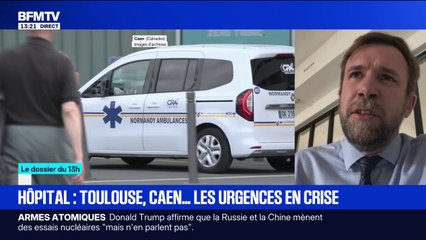 CHU de Caen privé de ses internes faute de médecins pour les encadrer: "Les conditions d'encadrement n'étaient pas réunies", estime François Mengin Lecreulx, directeur de l'ARS Normandie