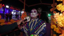 La Vía RecreActiva nocturna se llena de color y tradición en honor al Día de Muertos