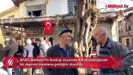 Marmara'da hissedilen deprem! AFAD'dan açıklama: Merkez üssü Sındırgı