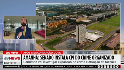 Senado instala CPI do Crime Organizado nesta terça-feira (04)